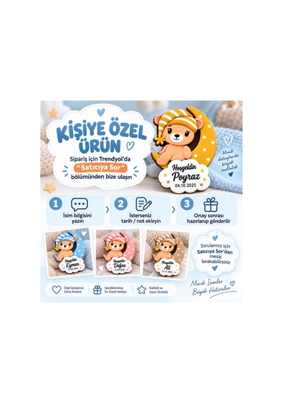 20adet Kişiye Özel Hoşgeldin Bebek Magneti İsim Ve Tarihe Özel Tasarım 1 Cm Neodyum Mıknatıslı Hediyelik