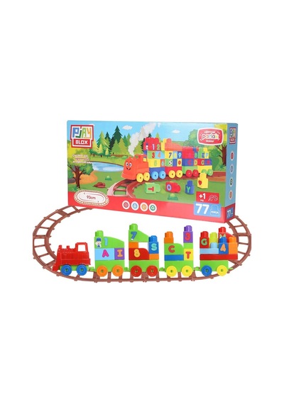 Asya Oyuncak Playblox Tren Seti 77 Parça 2397