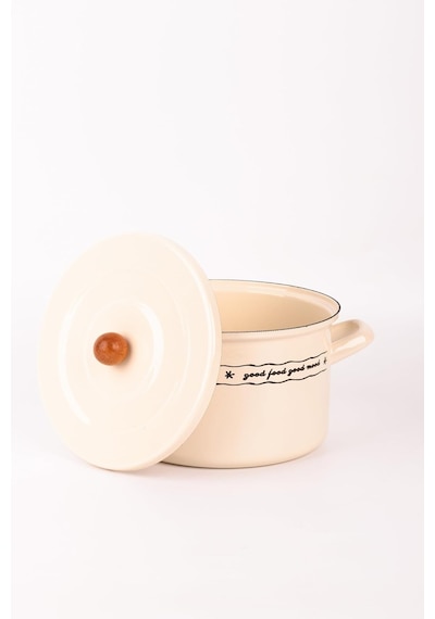 Mood Emaye Süt/fırın/haşlama Tenceresi 22cm Çok Renkli