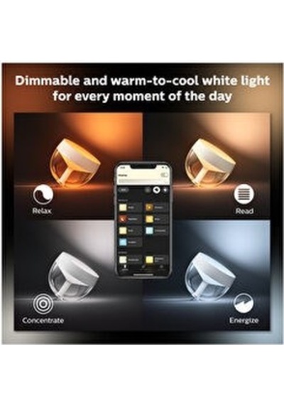 Philips Hue Iris Gümüş Akıllı Masa Lambası Gümüş