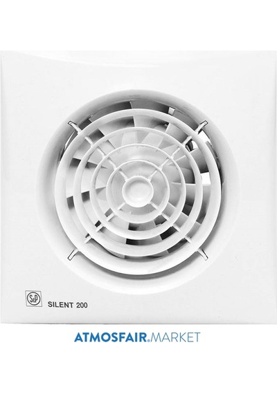 Silent 200 Cz En Sessiz 125'Lik Banyo Fanı