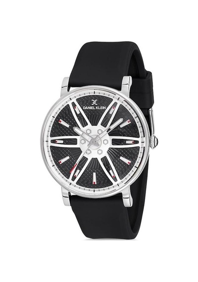 DANIEL KLEIN DK.1.12335.3 Siyah silikon kayışlı erkek kol saati
