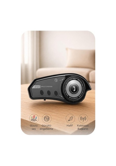 Özel Seri İntercom Şehir İçi İletişim Bluetooth Motosiklet Kask Kulaklığı Bt35