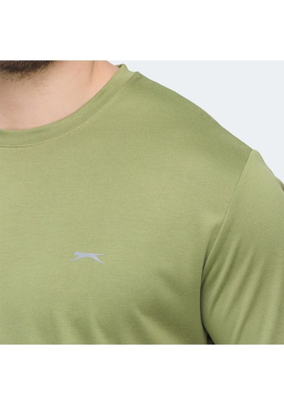 Slazenger KRATER Erkek  Açık Yeşil Tişört