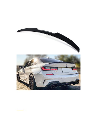 Bmw Akseusar G20 2020 Uyumlu M4 Yarasa Spoiler Ithal Pianoblack Boyalı
