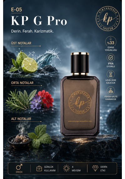 KP E-05 Erkek Parfüm EDP 50 ML