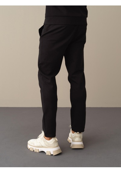 Xint Siyah Regular Fit Pamuklu Sweat Pantolon 380127