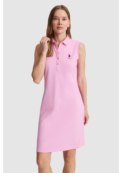 U.s. Polo Assn. Kadın Pembe Elbise Örme 50323571-vr041