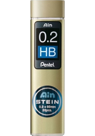 Pentel Ain Stein Hi-Polymer Uç 0.2 Mm N Hb 20 Adet