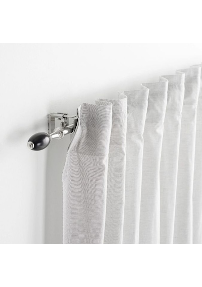 Ikea Rönnsumak Rustik Korniş 120-210 Cm 19 Mm Krom