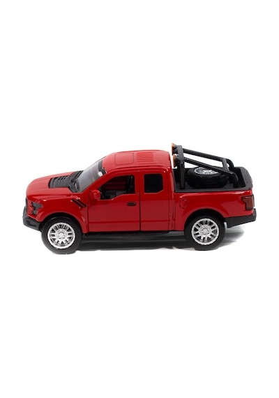 Metal Ford Ranger Pikap Çek Bırak Işıklı Kırmızı 12 Cm