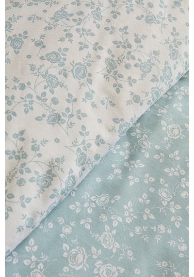 Kaşmir Home Inga Çift Kişilik Nevresim Takımı Mint Mint