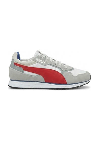 Puma 402635 01 Softrıde St Mıler Gri-kırmızı-beyaz Kadın Spor Aya