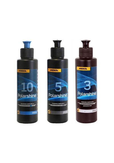 Mirka 10 İnce Pasta 5 Hare  Ve 3 Boya Koruyucu Wax 250 Ml