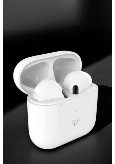 Yeni Nesil Bluetooth Kulaklık Uzun Pil Ömrü Beyaz