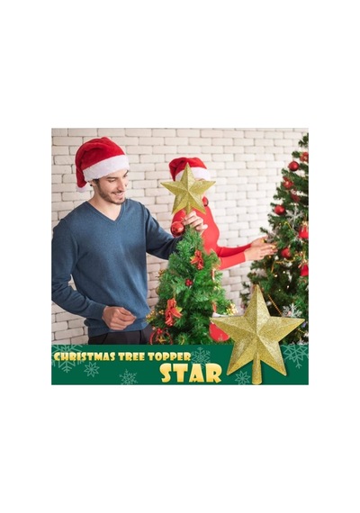 12'li Gold 3 Cm Yılbaşı Topu, Noel Topu, Çam Ağacı Topu, Süs Topu