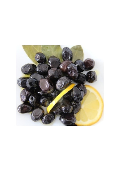 Ev Yapımı Az Tuzlu Siyah Zeytin 1 KG