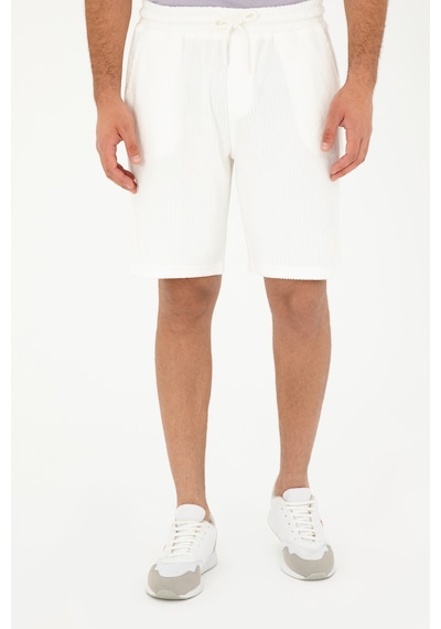 U.s. Polo Assn. Erkek Ekru Şort Örme 50282010-vr019 Ekru