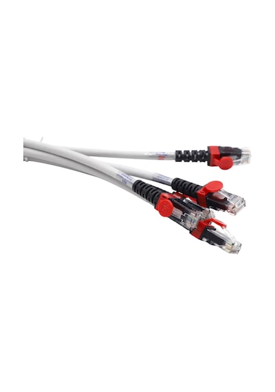 Hcs Cat6 Utp Lsoh 0,30 Mt Gri Patch Cord 5'li Paket