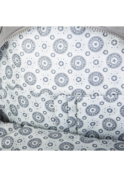 Nas Bag Unisex Zararlı Kimyasal İçermeyen Waterproof Sırt Çantası Açık Gri