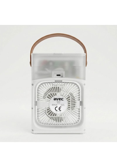 Avec Av-f171 Su Spreyli Usb Mini Fan 3 Kademe Hız Nemlendiricili Masaüstü Fan 6 Renk Led Taşınabilir Hava Soğutucu