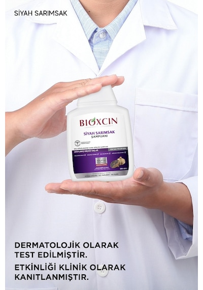 Bioxcin Siyah Sarımsak Şampuanı 300 Ml - 3 Al 2 Öde 3 Adet Tüm Saçlar