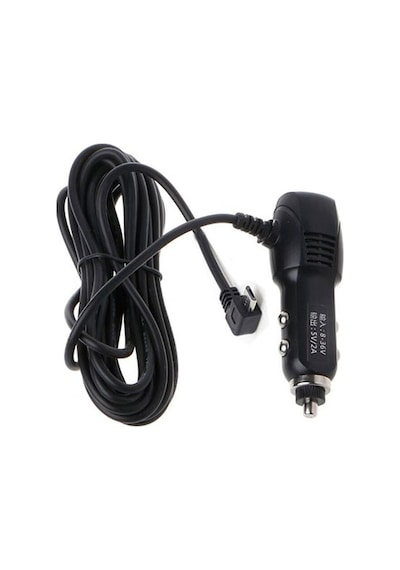 Mikro Usb Araç Şarj Adaptörü 5V 2A Navigasyon Dvr/Gps L Tipi