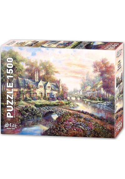 Star Puzzle 1500 Parça Bahar Köşkü Puzzle