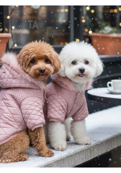 Pinky Pie Pembe Köpek Montu Kışlık Ceket