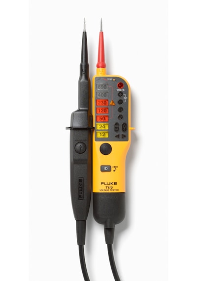 Fluke T110 - 2 Uçlu Gerilim Ve Süreklilik Test Cihazı Faz Kalemi