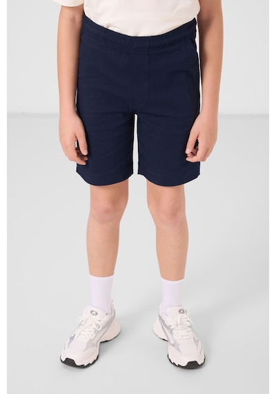 Ekru-lacivert Pamuklu Oversize Fit Dokuma Hafif Esnek Chino Erkek Çocuk Şort Takım - 11278 Ekru Ekru-lacivert Pamuklu Oversize Fit Dokuma Hafif Esnek Chino Erkek Çocuk Şort Takım - 11278 Ekru