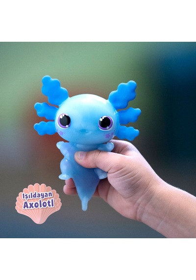 Animagic Işıldayan Axolotl - Mavi