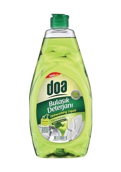 Sıvı Bulaşık Deterjan Elma 750 Ml 0.75 LT - 2.5 LT - 12 KG