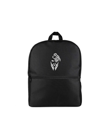 Hayko Cepkin Yeni Logo White Siyah Sırt Çantası