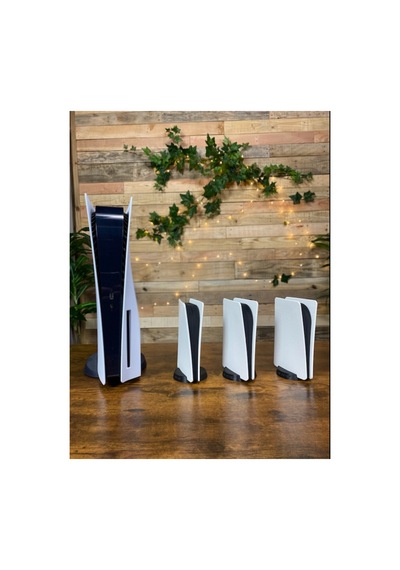 Ps5 Konsol Tasarımlı Cd Stand Rafı, İkonik Konsol Görünümlü Oyun Kutusu Cd Rafı Stand Organizer