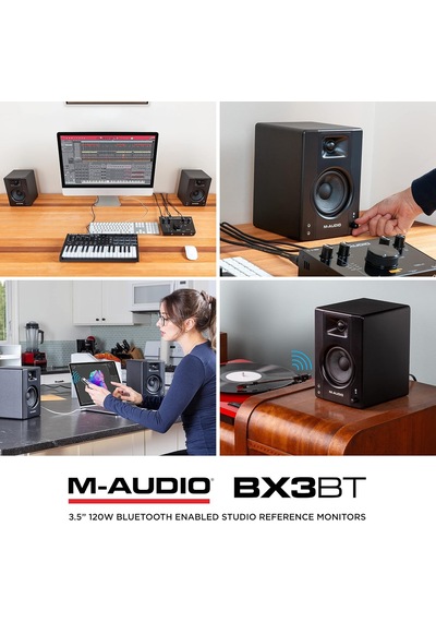 Bx3bt 3.5" Bluetooth Stüdyo Monitör Çifti