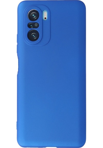 Xiaomi Poco F3 Uyumlu Kılıf First Silikon - Mavi