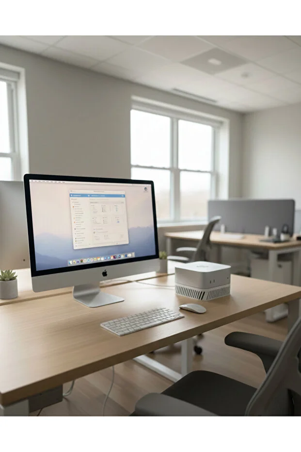 M4 Mac Mini Standı Dayanıklı Minimal Yükseltici Stand