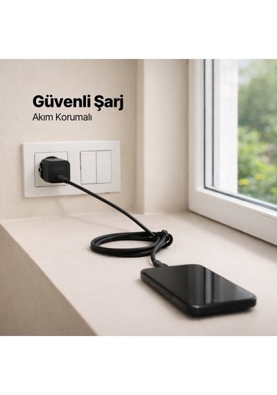 Ttec Smartcharger Gan 45W Avs PD Seyahat Hızlı Şarj Aleti
