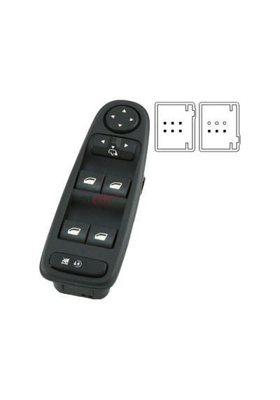 Cam Açma Anahtarı Kumanda Düğmesı Sol C4 Pıcasso Dörtlü 2005-2014 96639383zd-6554yh