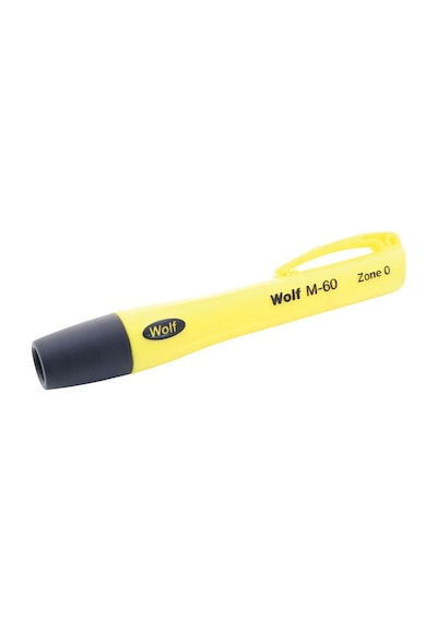 Wolf M-60 El Feneri Sarı - Siyah