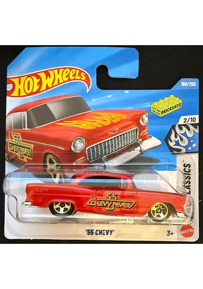 Hot Wheels Tekli Arabalar '55 Chevy Jjk21 Cool Classics Çok Renkli