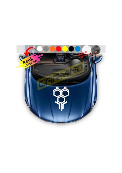 Carmind Petek Ön Kaput Sticker