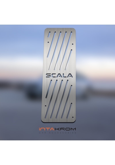Skoda Scala Krom Ayak Dinlendirme Pedalı - 2019 Ve Üzeri Skoda Scala Krom Ayak Dinlendirme Pedalı - 2019 Ve Üzeri
