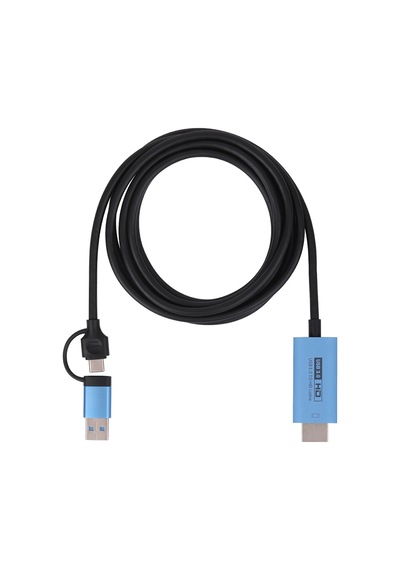 Yüksek Kaliteli Usb Type-c-hdmı Adaptör Kablosu, 1080p 60hz Ekran Yansıtma Usb-c Cihazları İçin