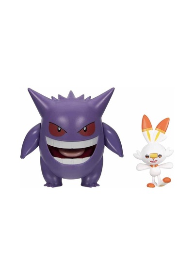 Pok Pkw2548 Pokemon Battle 2li Figür - Gengar Scorbunny