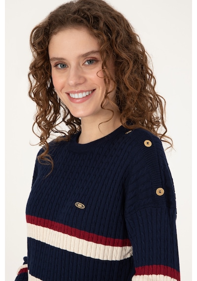 U.S. Polo Assn. U.s. Polo Assn. Kadın Lacivert Kazak /triko 50309548-vr033