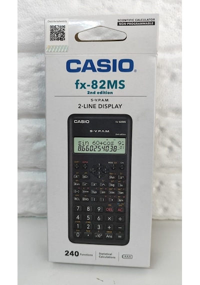 Fx-82ms W2- 2. Versiyon Bilimsel Fonksiyonlu Hesap Makinesi 240 Fonksiyonlu Diğer