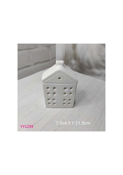 Yy1259-tea Lıght Ev 11.5cm Silikon Kalıp