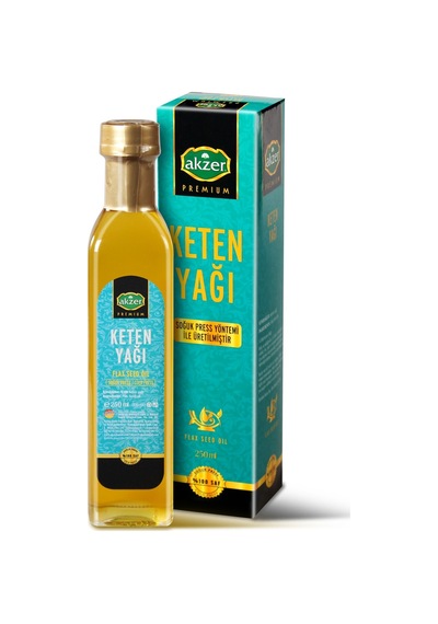 Akzer Keten Yağı 250 ML